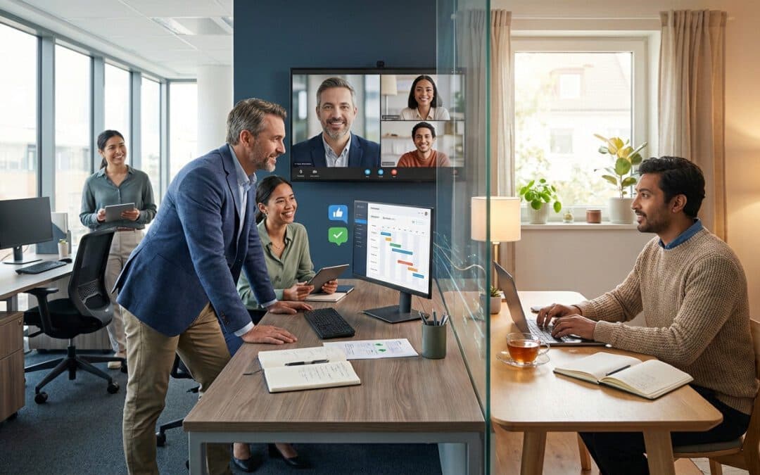 Manager des équipes hybrides : Les nouveaux KPIs à suivre en 2026